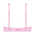 Milaan Non-Padded Underwired Longline Bra, Pink