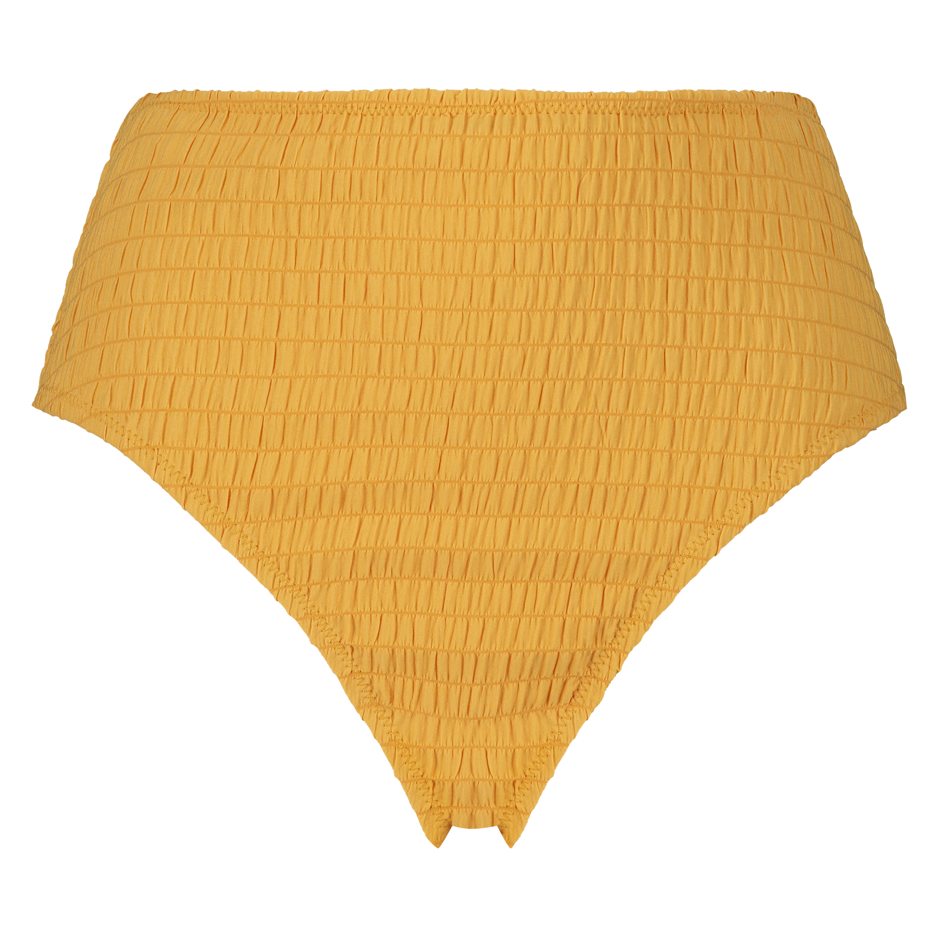 Goldenrod high leg bikini bottoms, Yellow, main