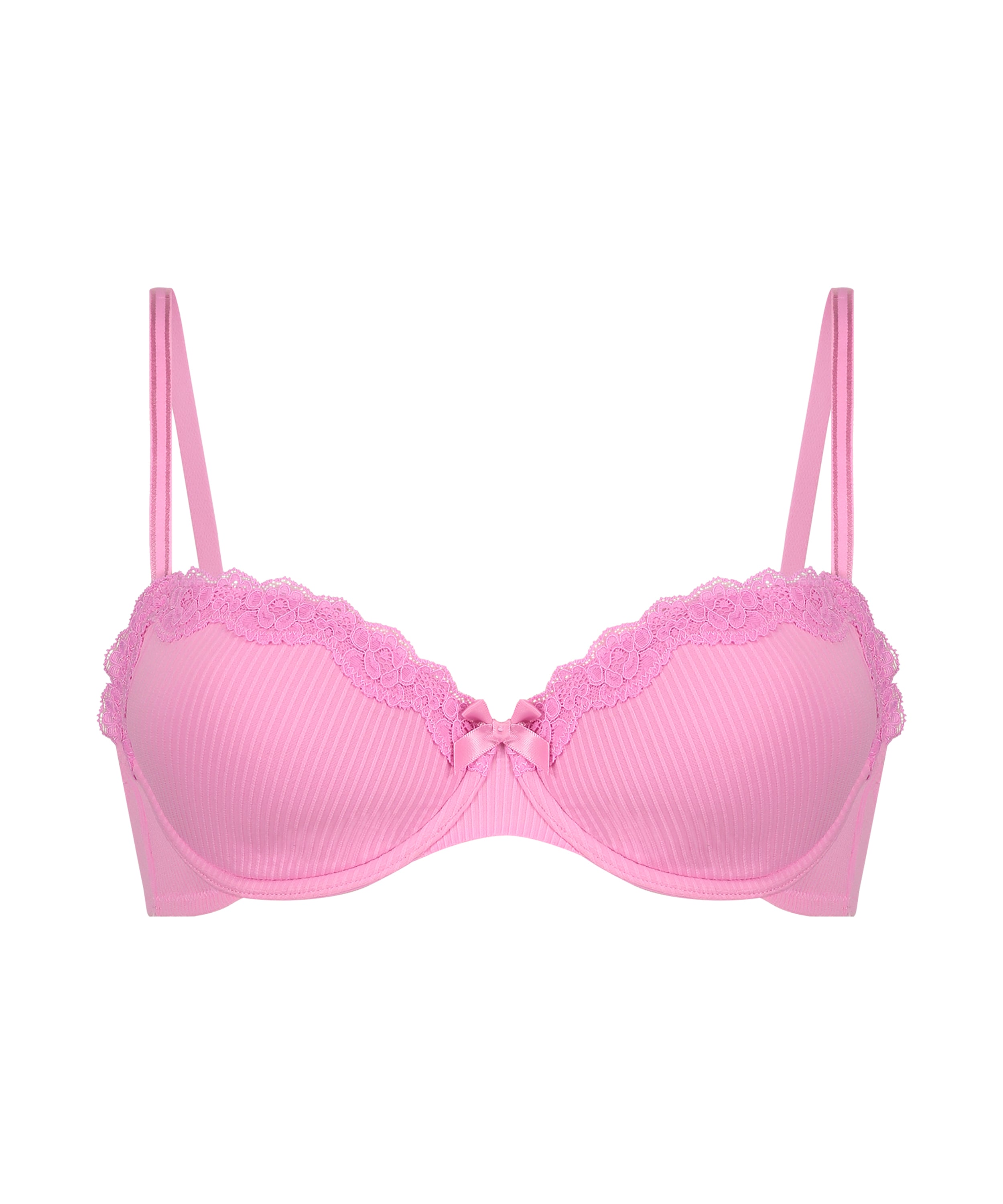 Lola Padded Underwired Bra, Blue, main