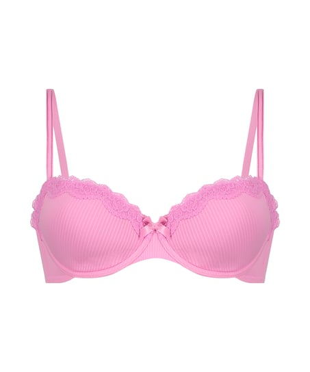 Lola Padded Underwired Bra, Blue