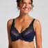 Diva Non-Padded Underwired Bra, Blue