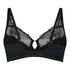 Non-Padded Underwired Bra Ellen, Black