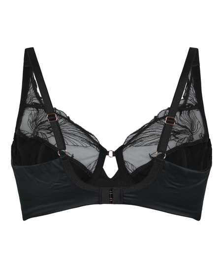 Non-Padded Underwired Bra Ellen, Black