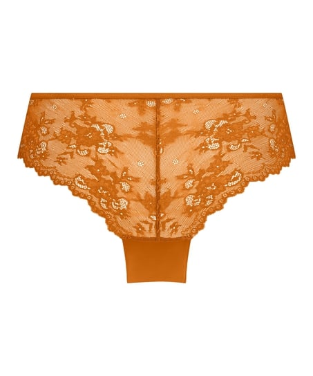 Invisible Lace Back Brazilian, Orange