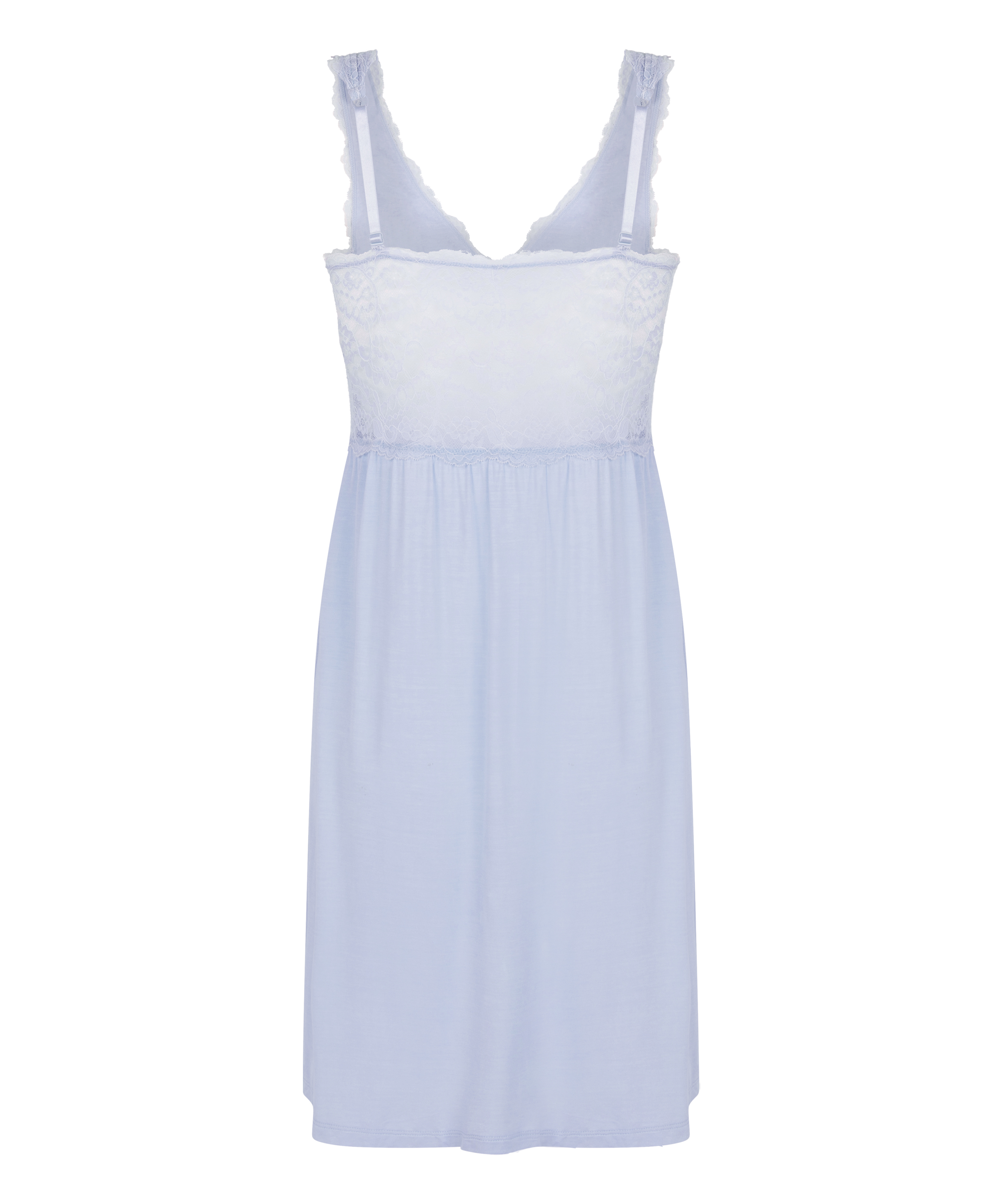 Nora Lace Slip Dress, Blue, main