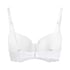 Angie Padded Underwired Bra, White