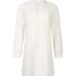 Essential Jersey Shirtdress, White