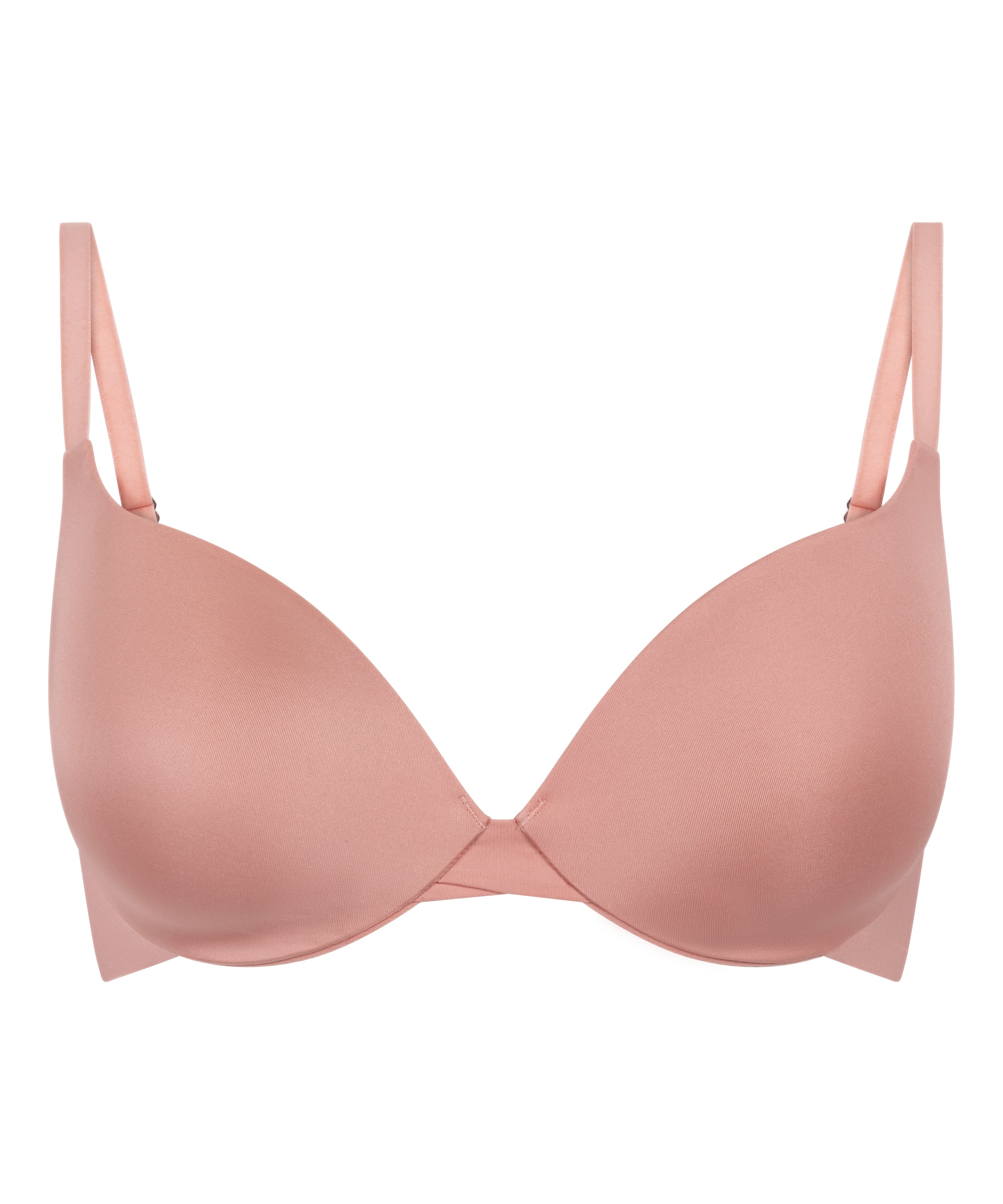 Smooth Padded Underwired Push-Up Bra, Pink, main