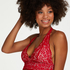 Rose Bralette, Red