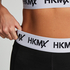HKMX Regular Waist Sports Tights, Black
