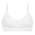 Dide Triangle Bralette, White