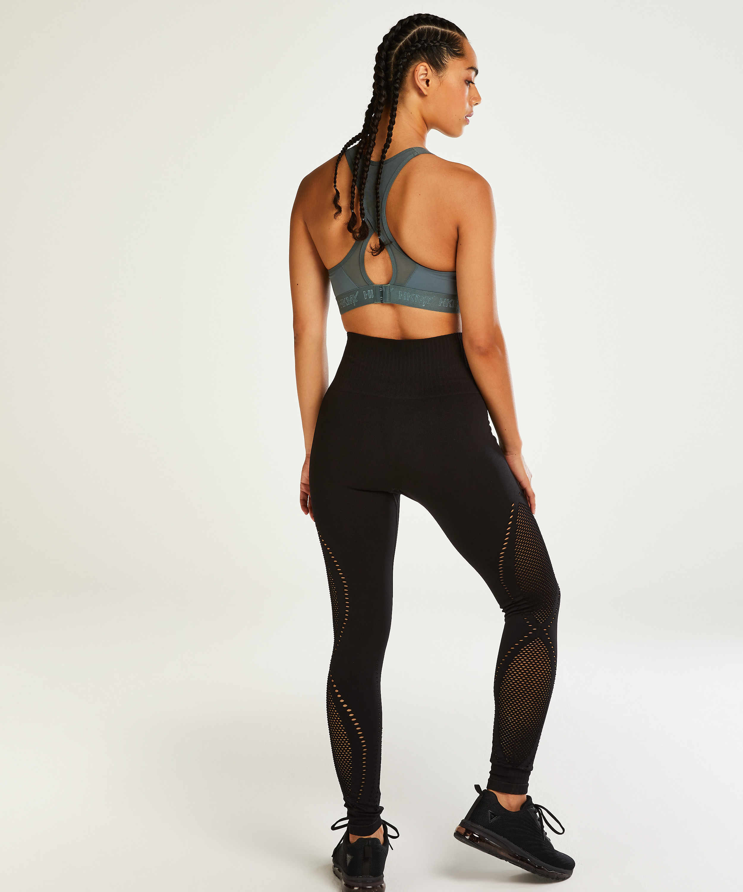 HKMX Sports bra The All Star Level 2, Green, main