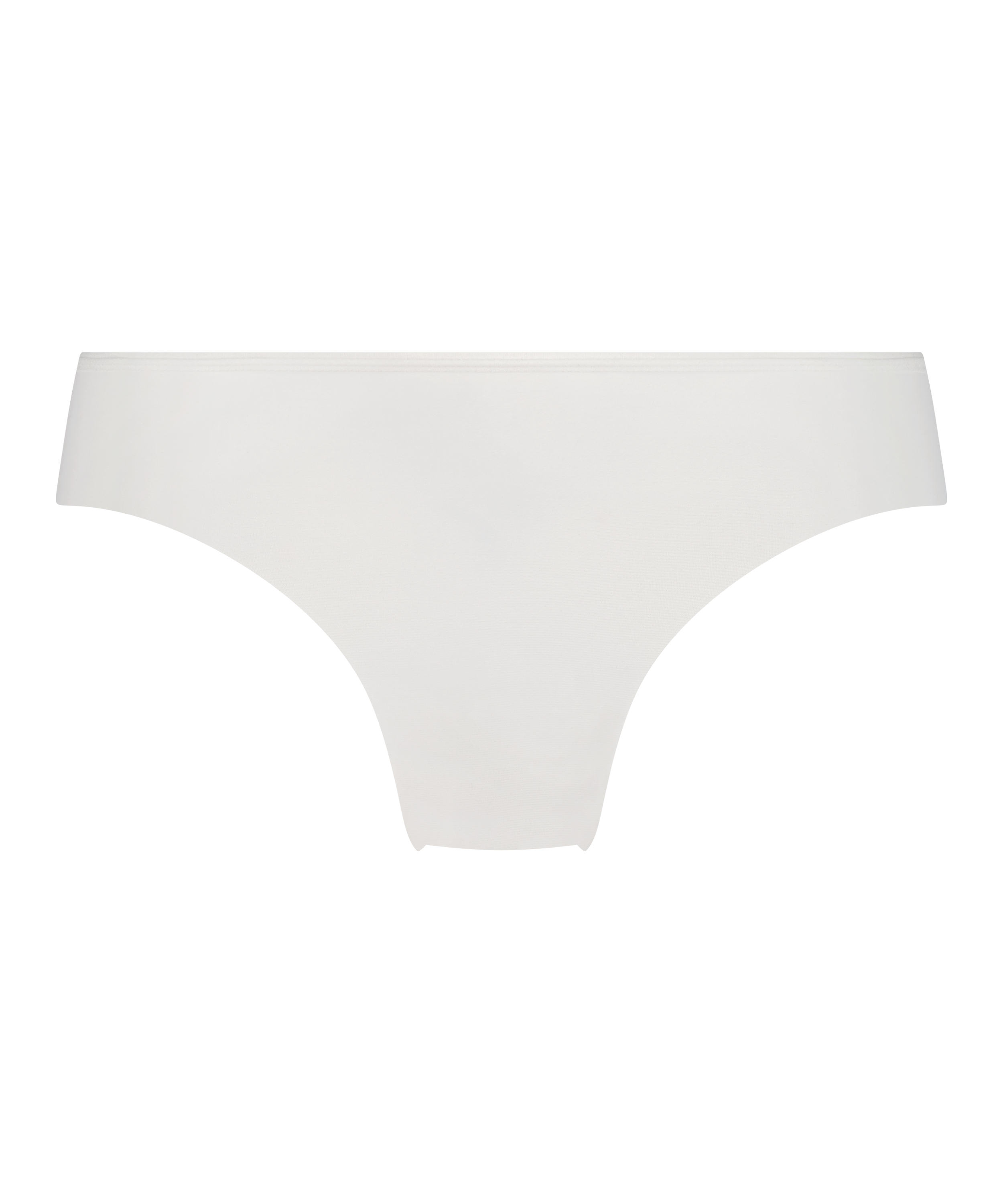 Invisible Lace Back Brazilian, White, main