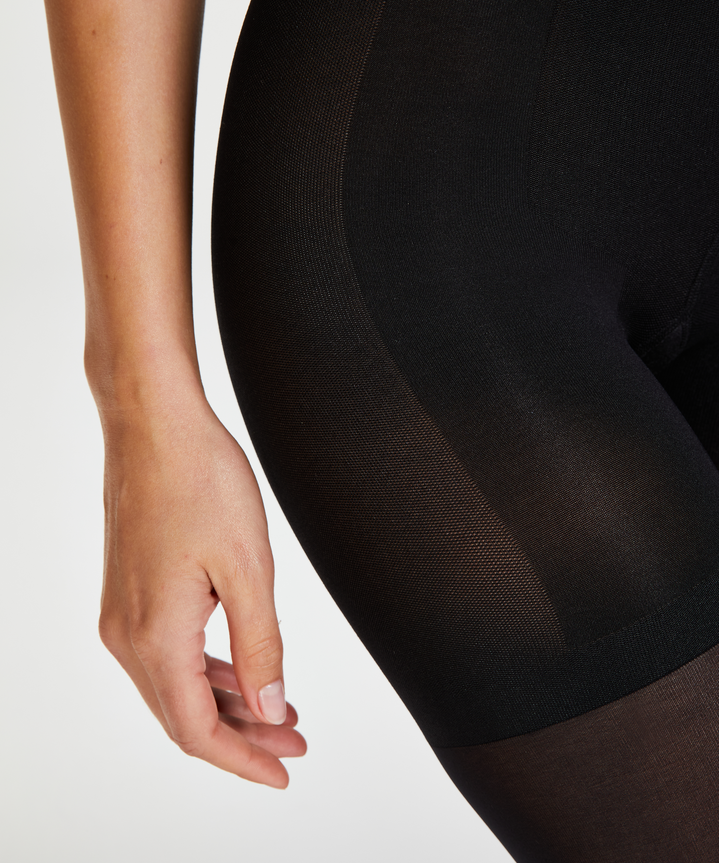 30 Denier corrective tights, Black, main
