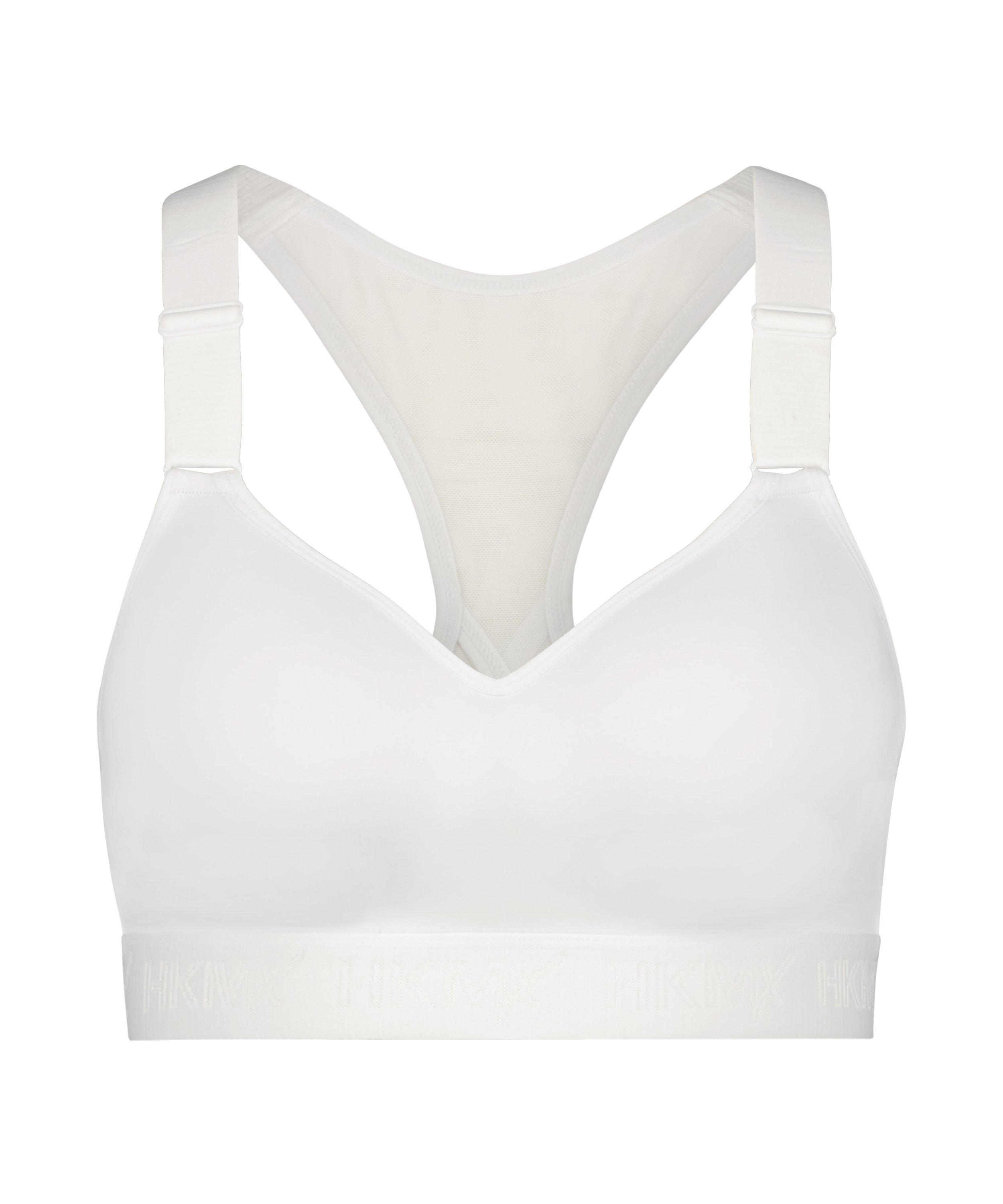 HKMX Sports bra The All Star Level 2, White, main