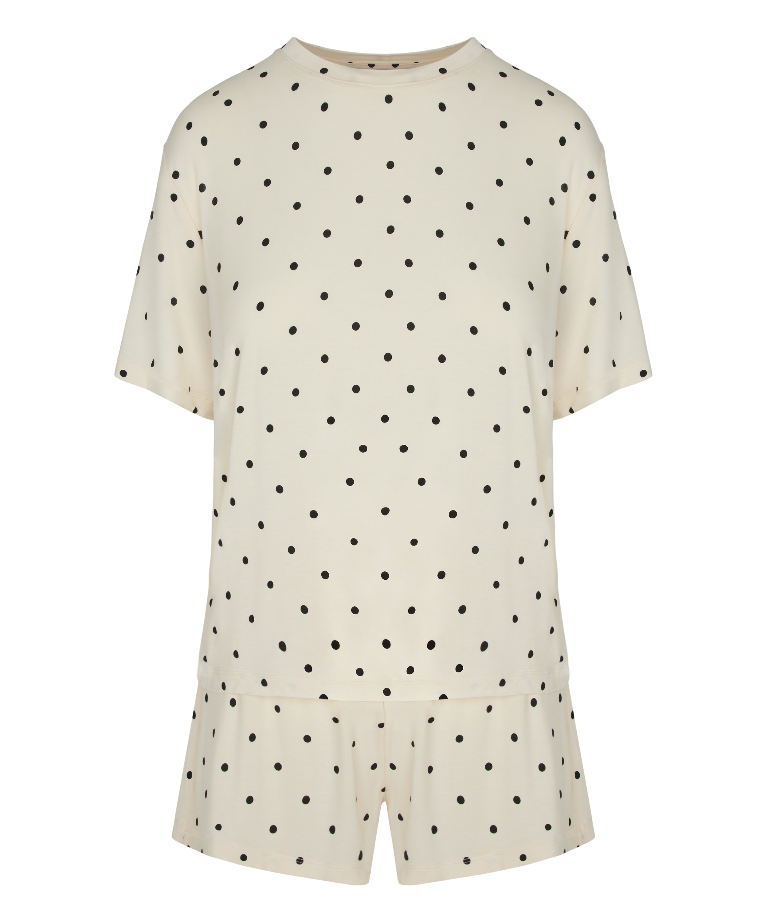 Pyjama Set Loose, White, main