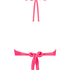 Crinkle Bandeau Bikini Top, Pink