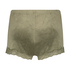 Velvet lace shorts, Green