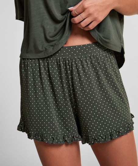 Jersey Pyjama Set, Green