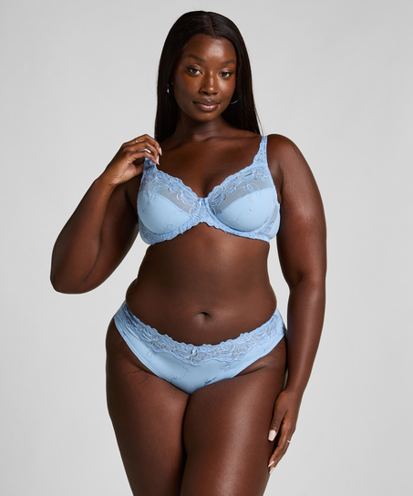 Diva Non-Padded Underwired Bra, Blue