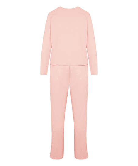Pyjamaset Cotton Jersey, Pink