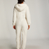 Fleece Onesie, White
