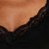 Smoothing underdress lace, Black
