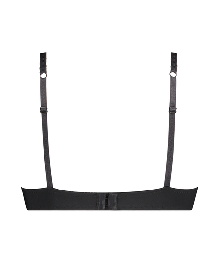 Maya Padded Underwired Push-Up Bra, Black