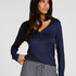 Top Henley, Blue
