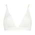 Cutie Triangle Bralette, White