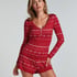 Pajama Set, Red