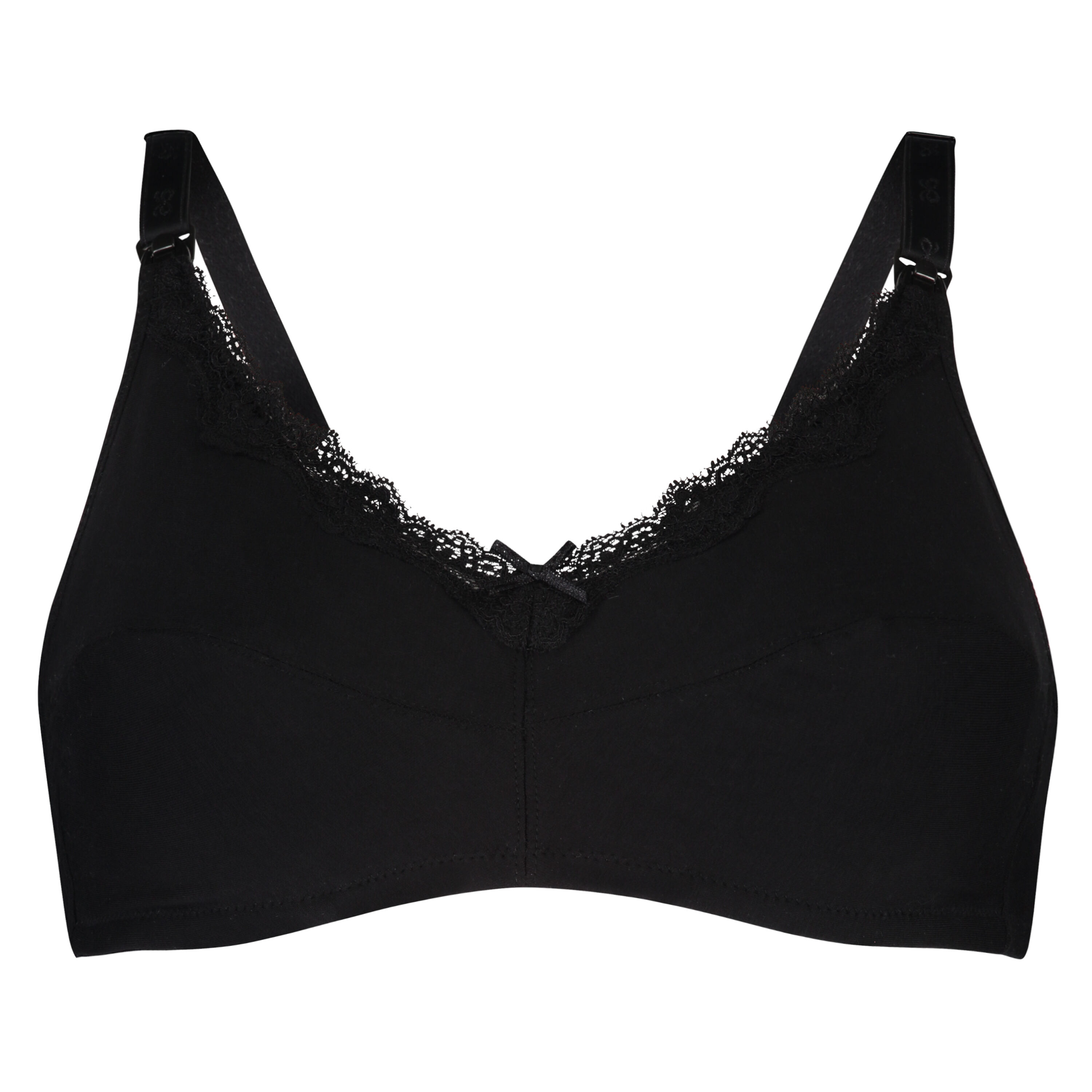 Non-Padded Nursing Bra, Black