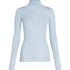 super soft Turtleneck shirt with Cashmere, Blue