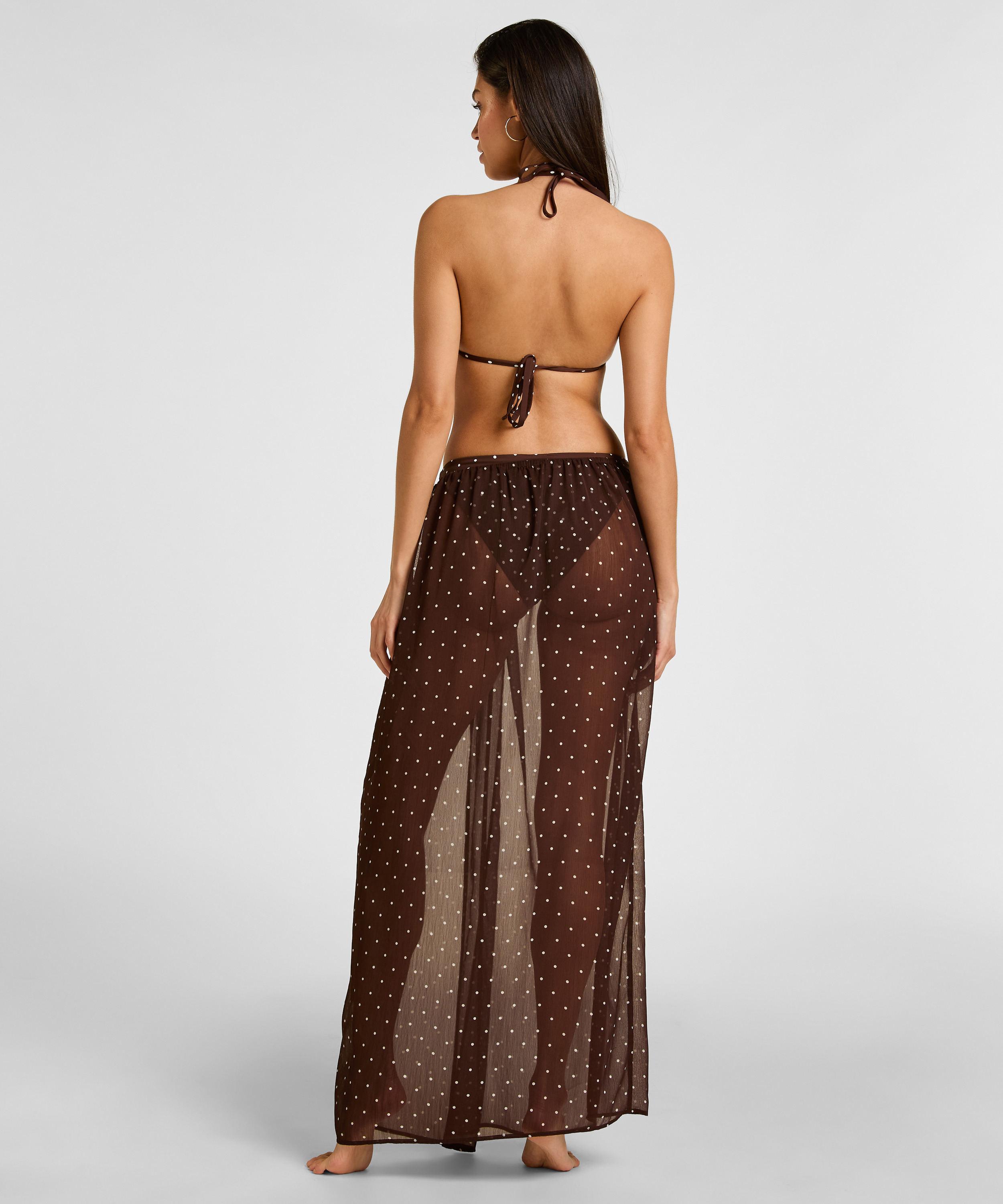 Beach Skirt Algarve, Brown, main