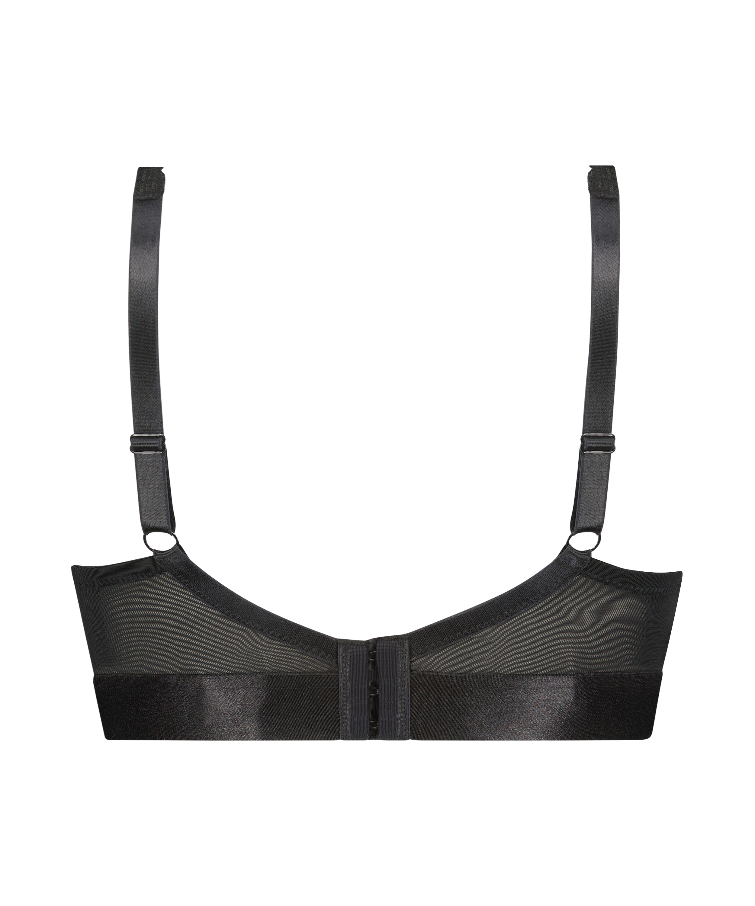 Morgan prosthetic underwireless bra, Black, main