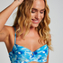 Paraguay Bikini Top, Blue