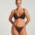 Seamless thong, Brown