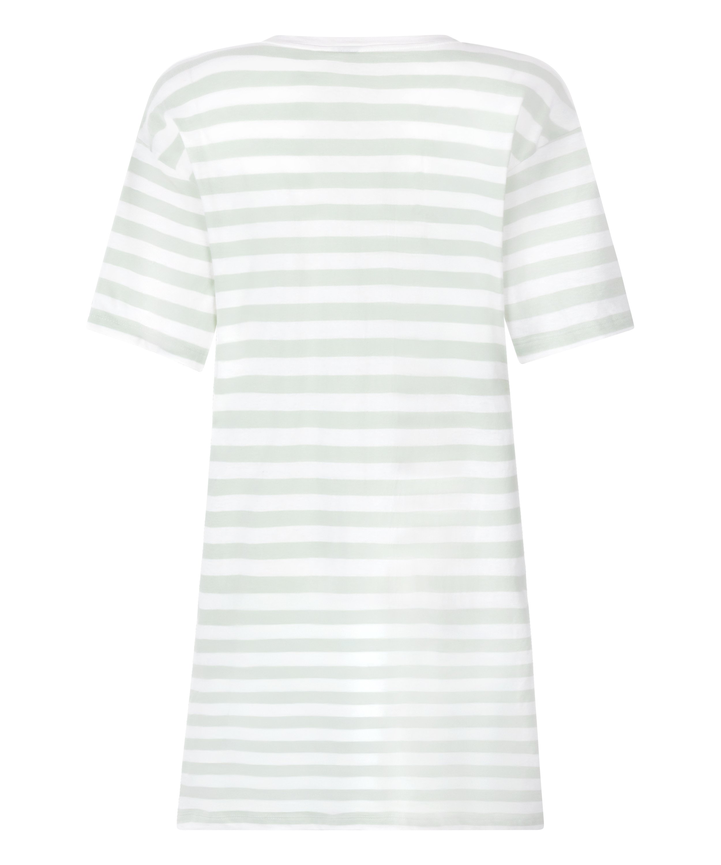 Round Neck Nightshirt, Green, main