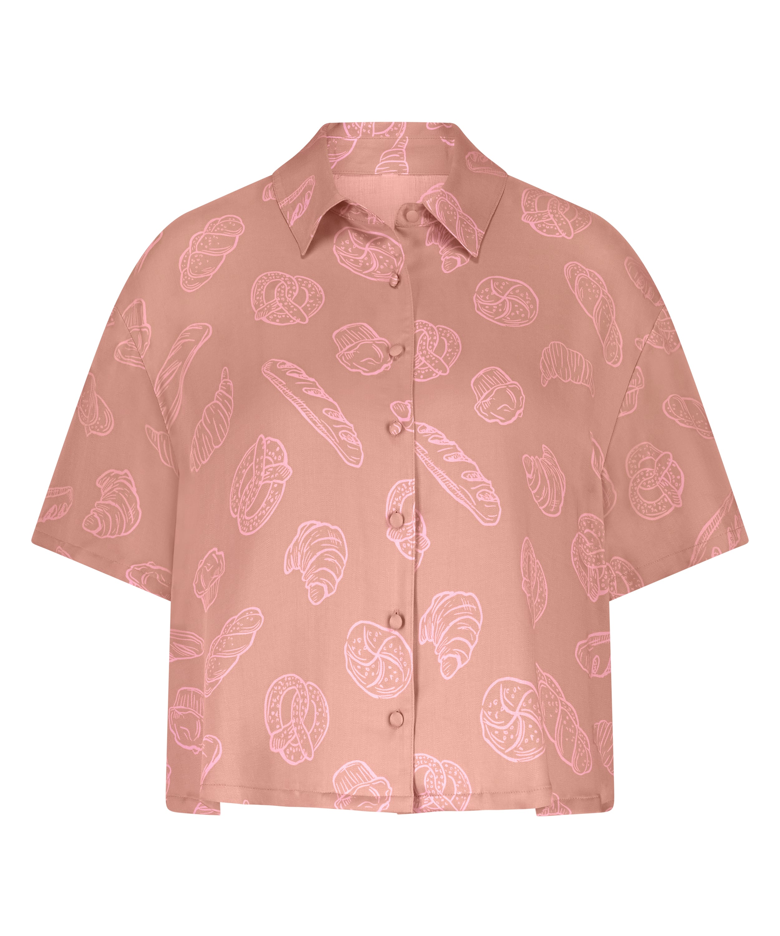 Pyjama Top, Beige, main