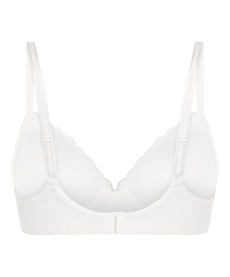 Lola Padded Non-Wired Bra, White