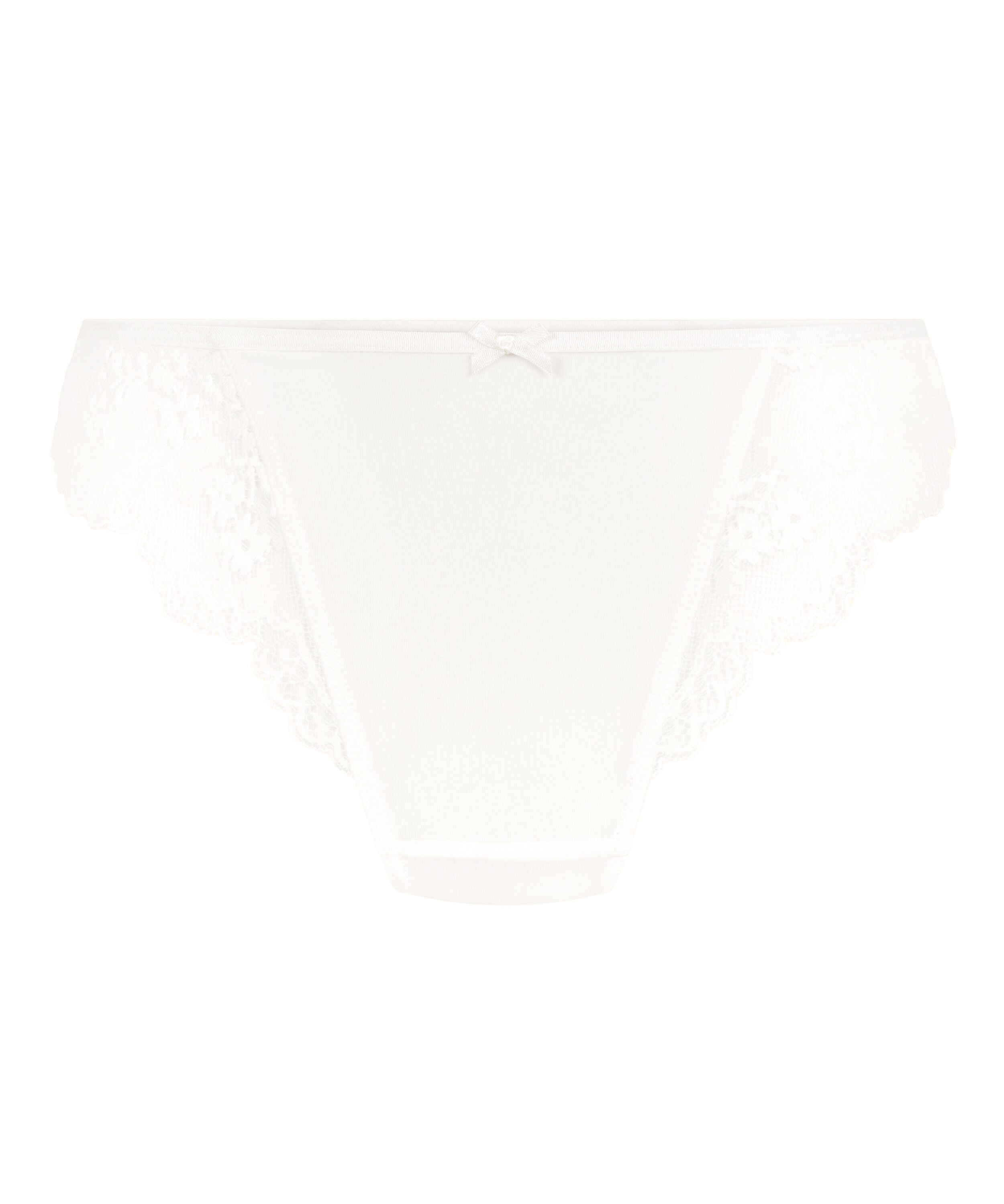 Caro Highleg Brazilian, White