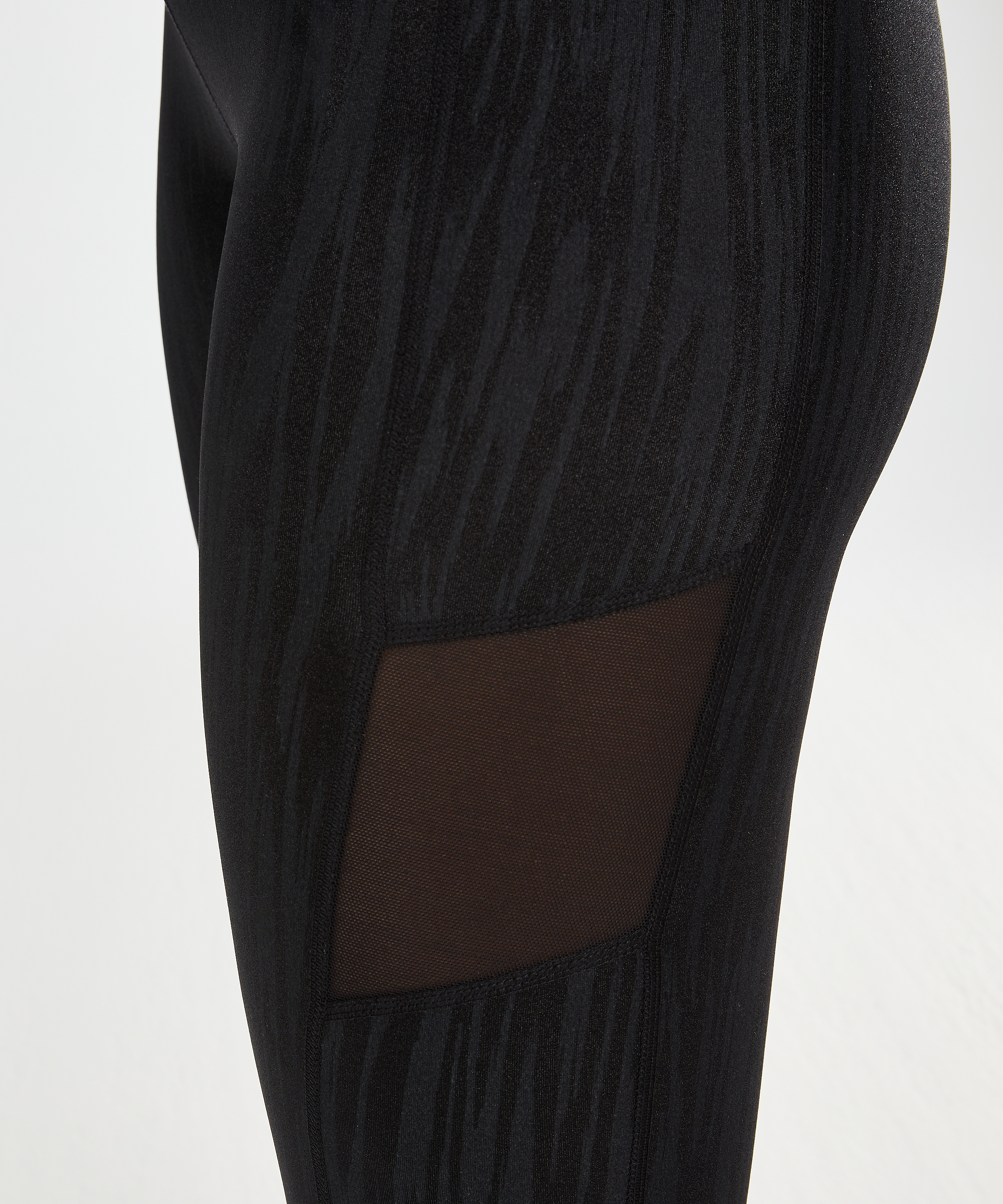 HKMX High waisted sport legging Mojave, Black, main