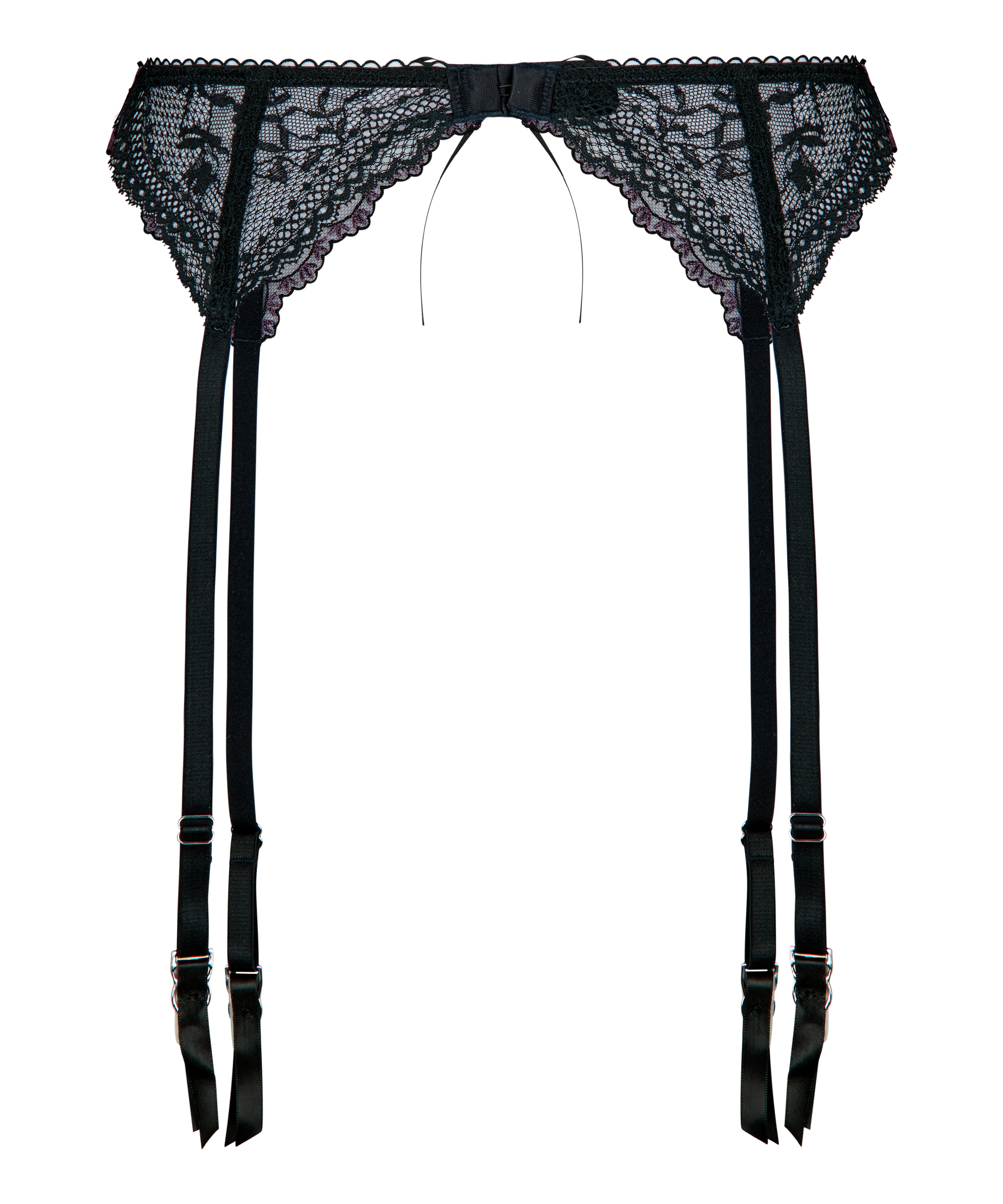 Suspender Iris, Black, main