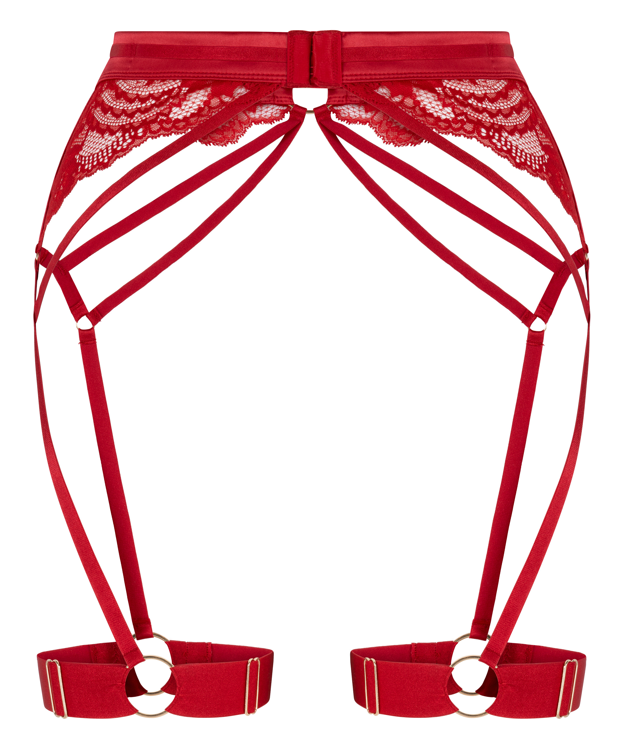 Emmeline Suspenderbelt, Red, main