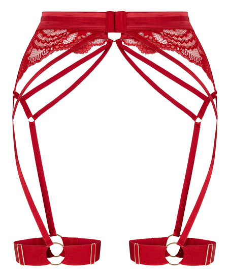 Emmeline Suspenderbelt, Red