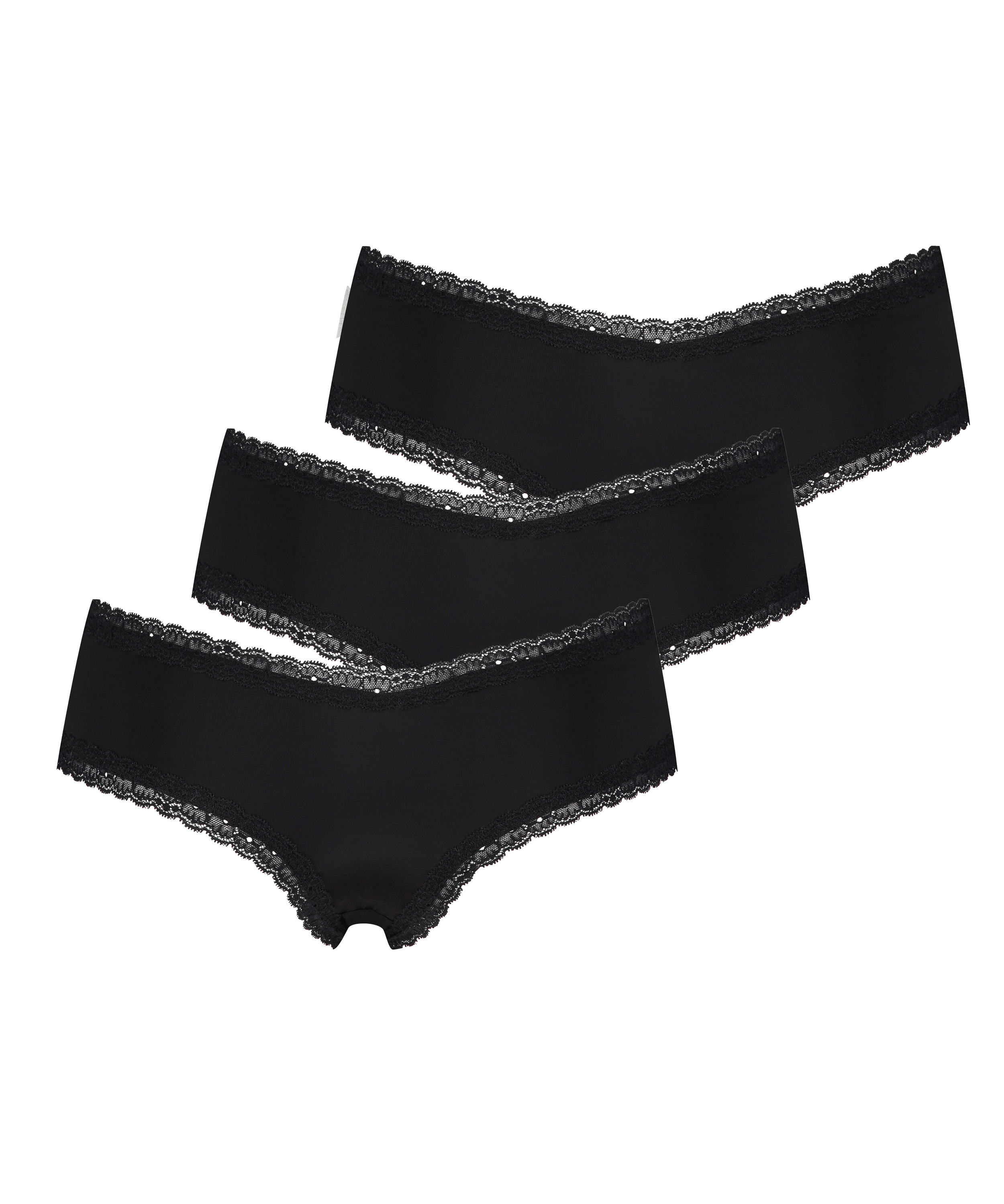 3-Pack London Brazilian, Black, main