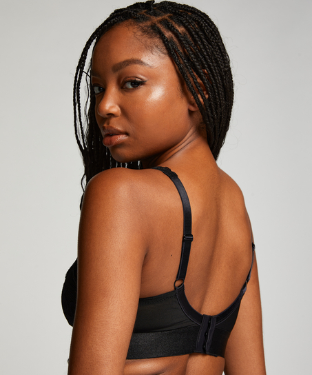 Morgan prosthetic underwireless bra, Black