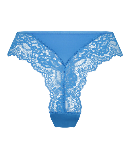 Dora High Leg Brazilian, Blue