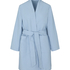 Waffle Bathrobe, Blue
