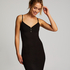 Henley Slipdress, Black